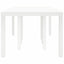 Havemøbel Bord Hvid 250 x 100 x 73 cm polyrattan