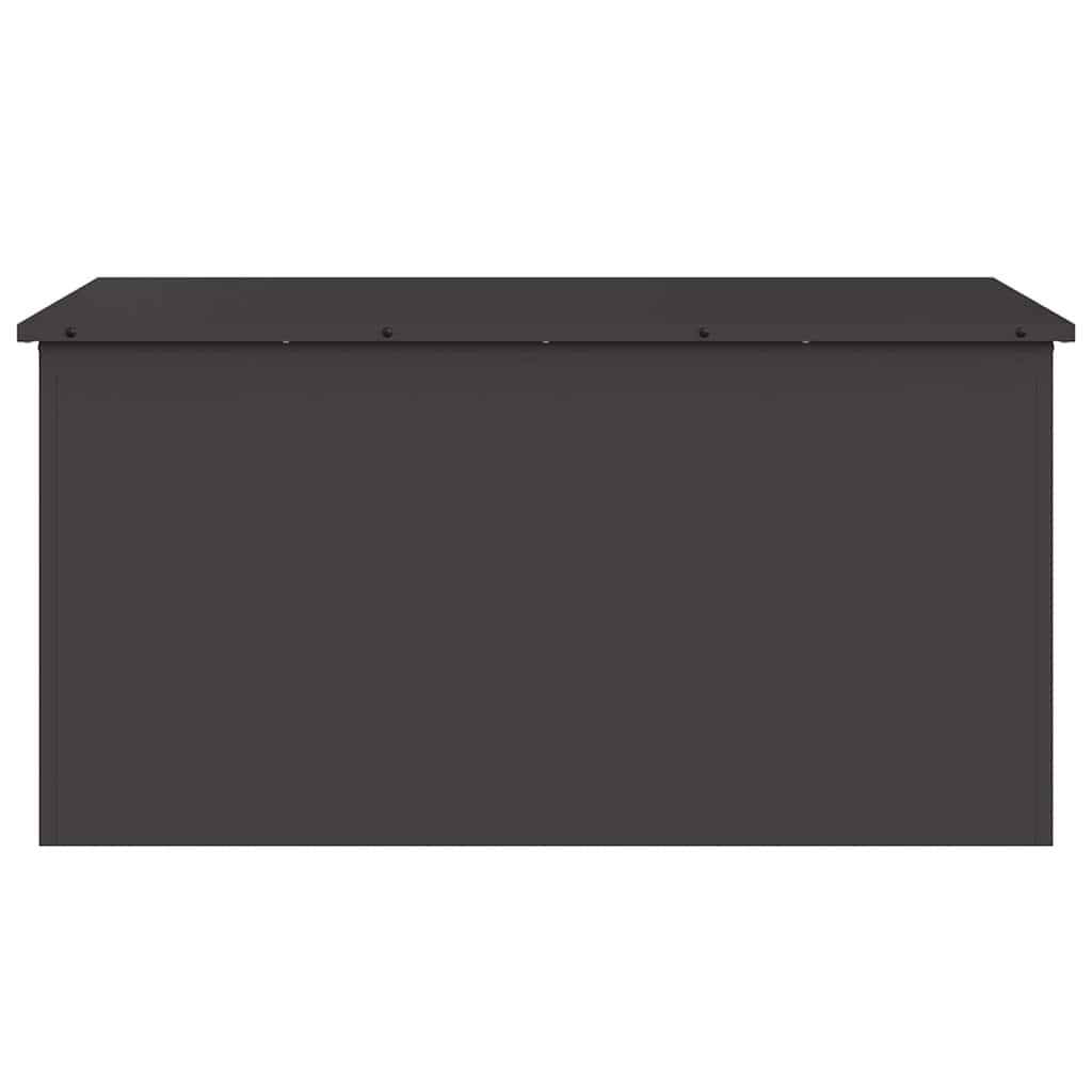 Have opbevaringspude kasse Stål 100 x 50,5 x 50 cm 220 Sort