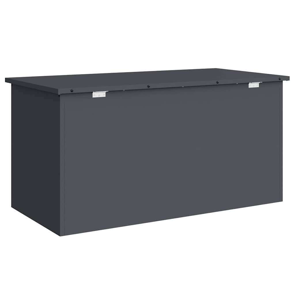 Have opbevaringspude kasse Stål 100 x 50,5 x 50 cm 220 Antracit