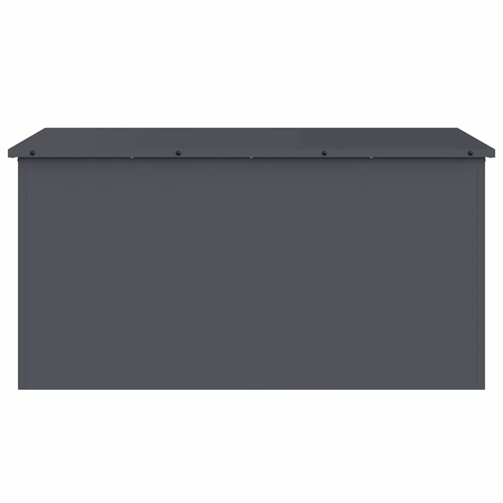 Have opbevaringspude kasse Stål 100 x 50,5 x 50 cm 220 Antracit