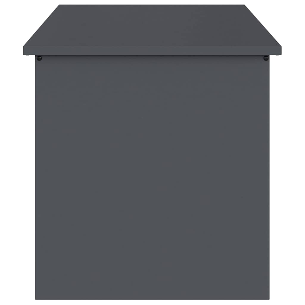Have opbevaringspude kasse Stål 100 x 50,5 x 50 cm 220 Antracit
