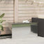 Have opbevaringspude kasse Stål 100 x 50,5 x 50 cm 220 Sølv