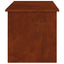 Have opbevaringspude kasse Stål 100 x 50,5 x 50 cm 220 Rusten