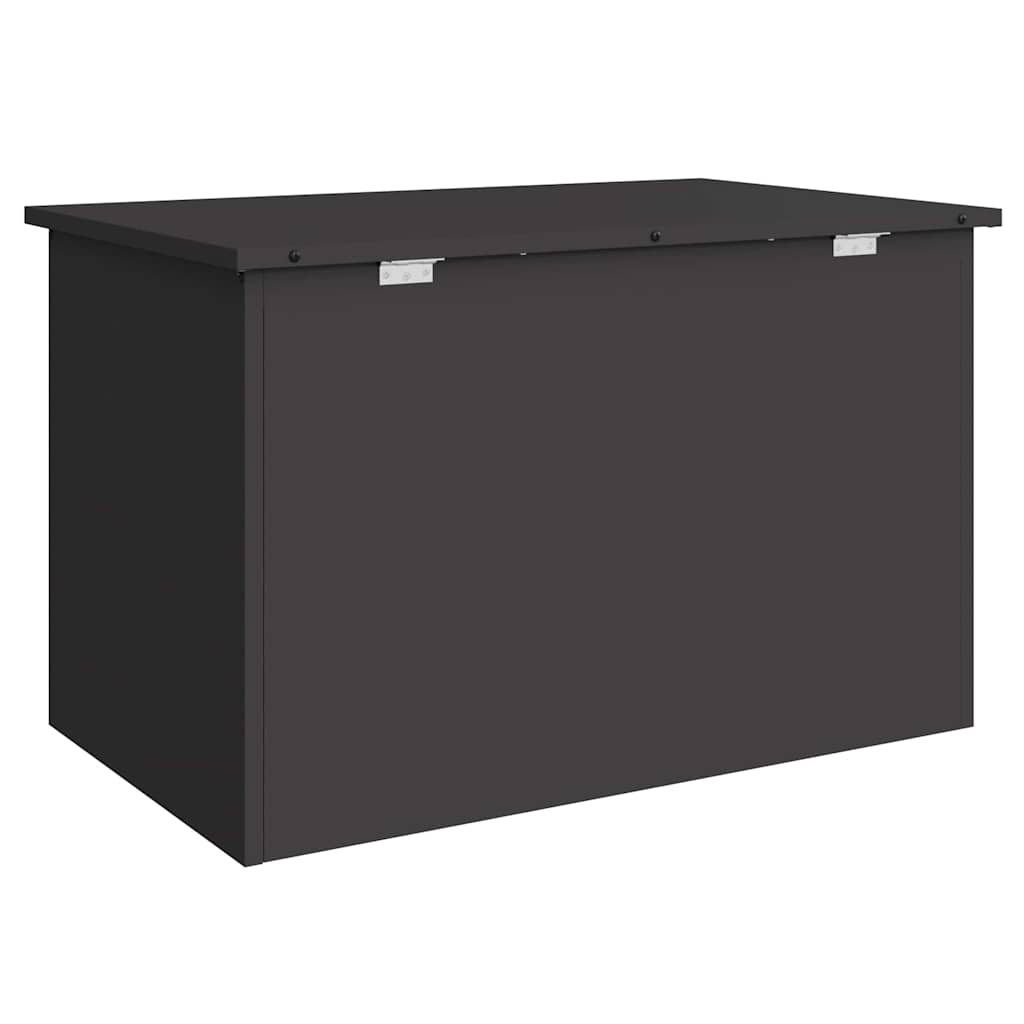 Have opbevaringspude kasse Stål 80 x 50,5 x 50 cm 180 Sort