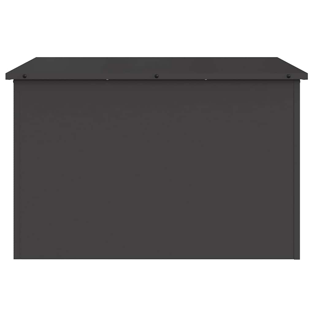 Have opbevaringspude kasse Stål 80 x 50,5 x 50 cm 180 Sort