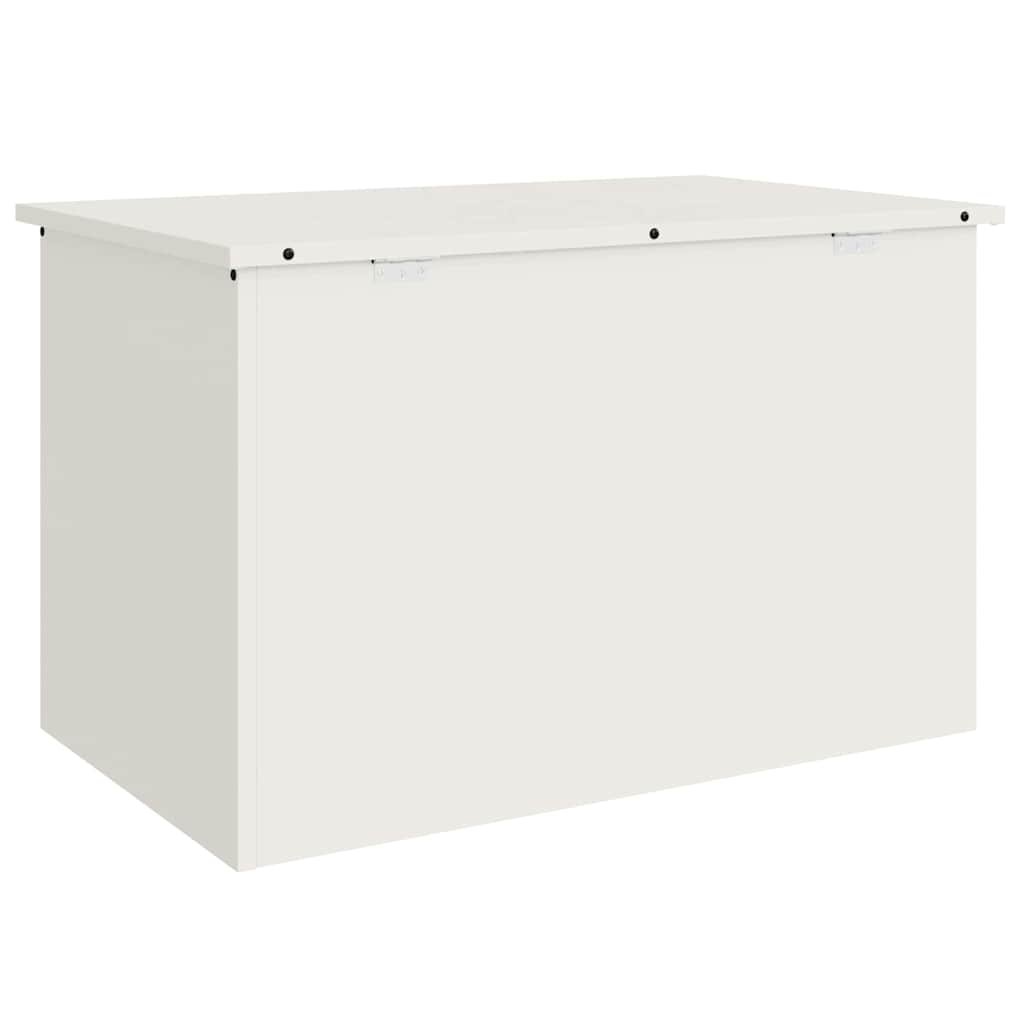 Have opbevaringspude kasse Stål 80 x 50,5 x 50 cm 220 Hvid