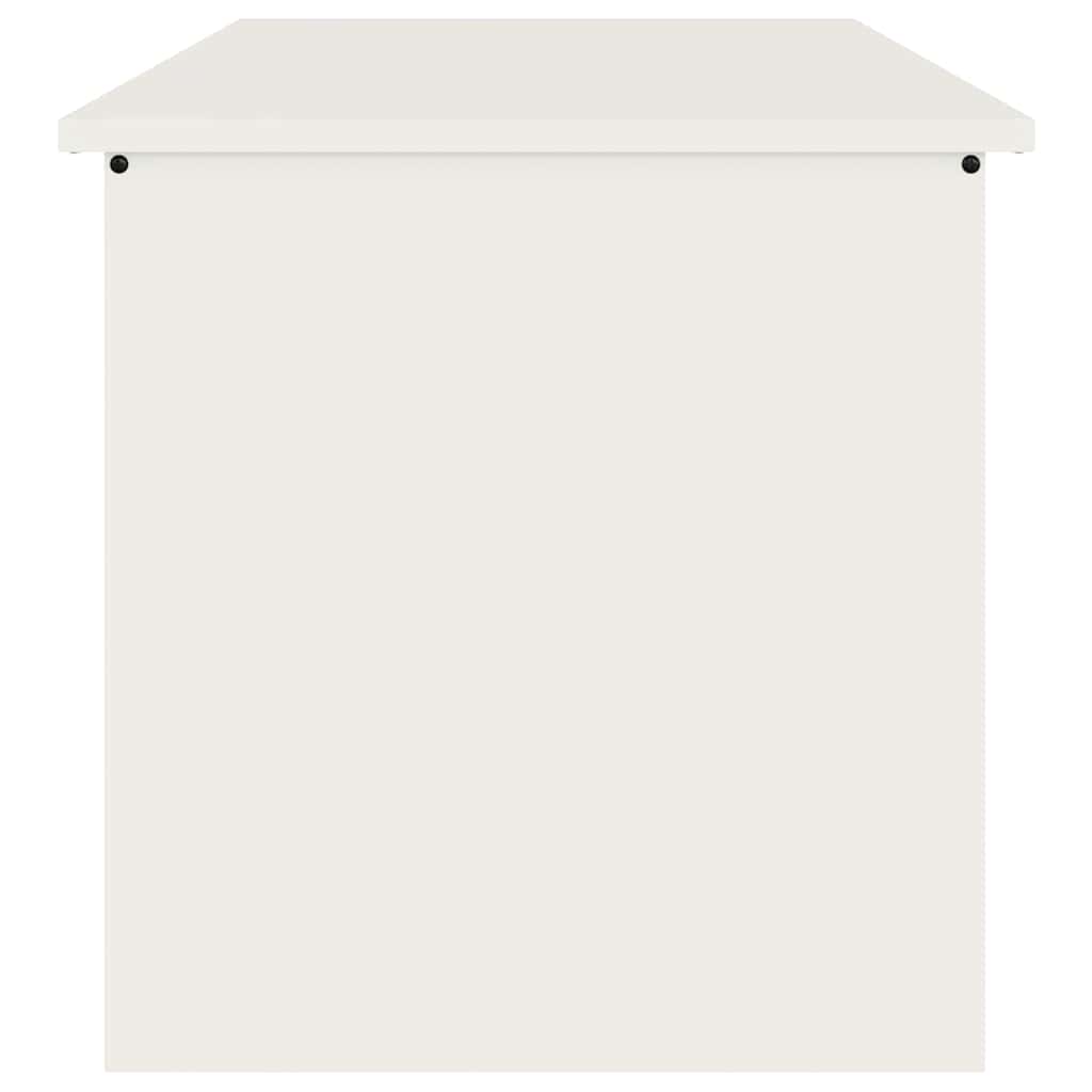 Have opbevaringspude kasse Stål 80 x 50,5 x 50 cm 220 Hvid