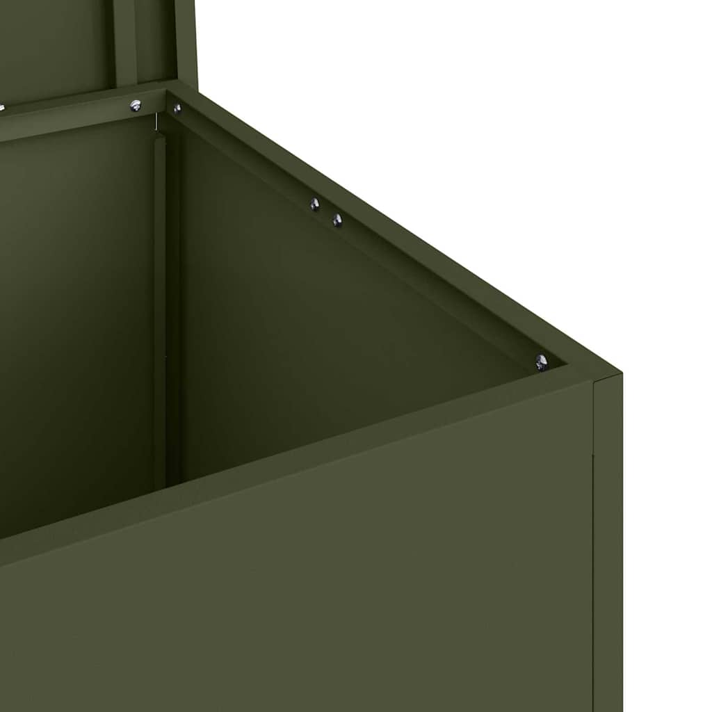 Have opbevaringspude kasse Stål 80 x 50,5 x 50 cm 175 L