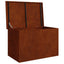 Have opbevaringspude kasse Stål 80 x 50,5 x 50 cm Rusten