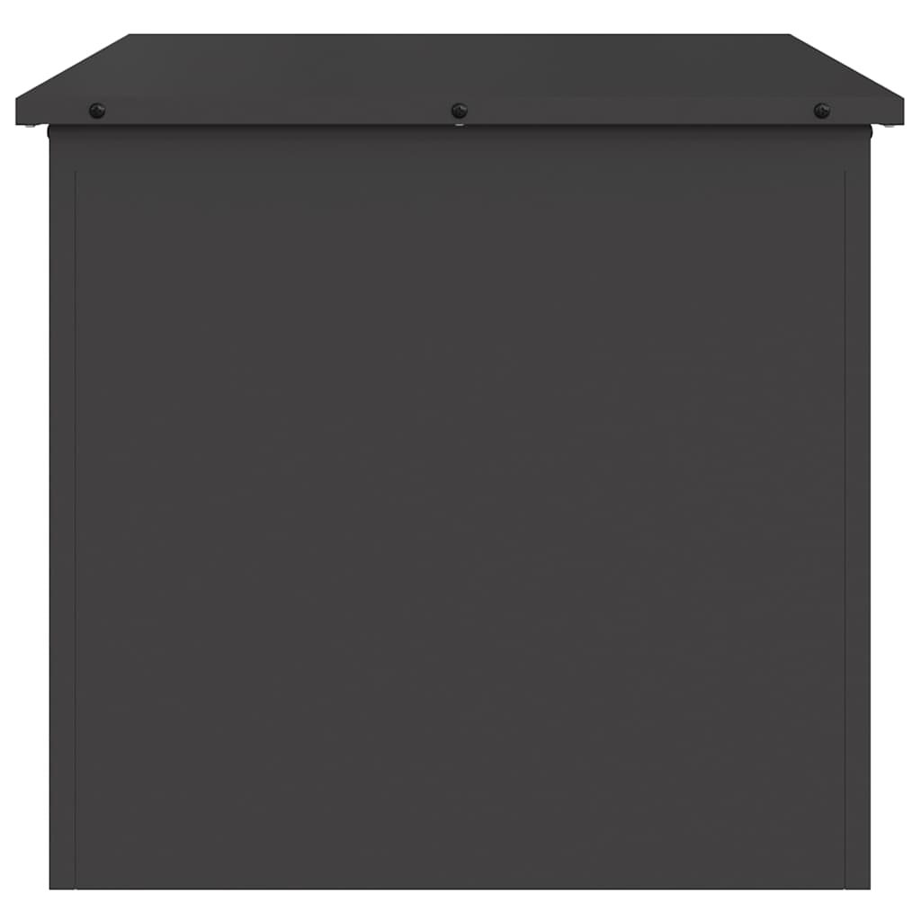 Have opbevaringspude kasse Stål 55 x 50,5 x 50 cm 117 L Sort