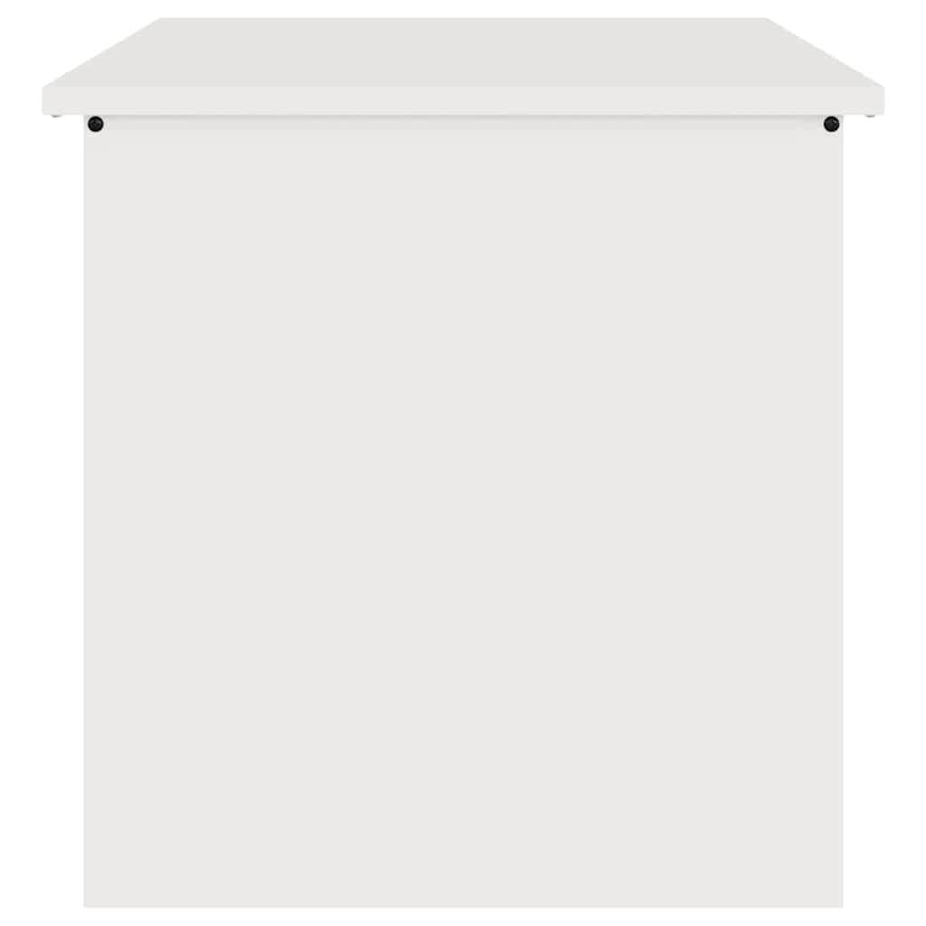 Have opbevaringspude kasse Stål 55 x 50,5 x 50 cm 220 Hvid