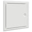 Adgangspanel 2 pcs Hvid 23 x 23 x 3 cm Stål