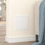 Adgangspanel 2 pcs Hvid 23 x 23 x 3 cm Stål