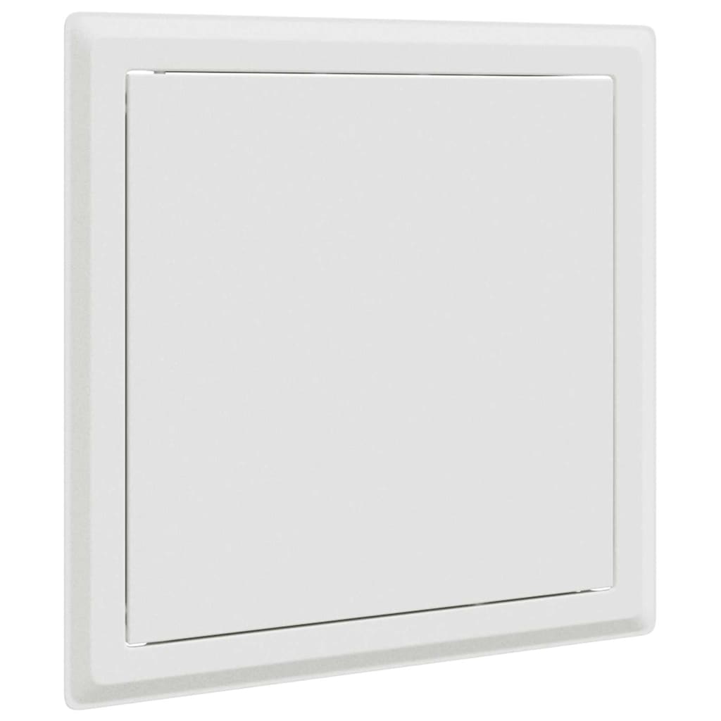 Adgangspanel 2 pcs Hvid 23 x 23 x 3 cm Stål
