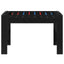 Fodboldbord Sort Eg 125 x 60,5 x 80 cm Konstrueret træ