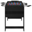 Fodboldbord Sort Eg 125 x 60,5 x 80 cm Konstrueret træ