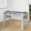 Fodboldbord BetonGrå 125 x 60,5 x 80 cm Konstrueret træ