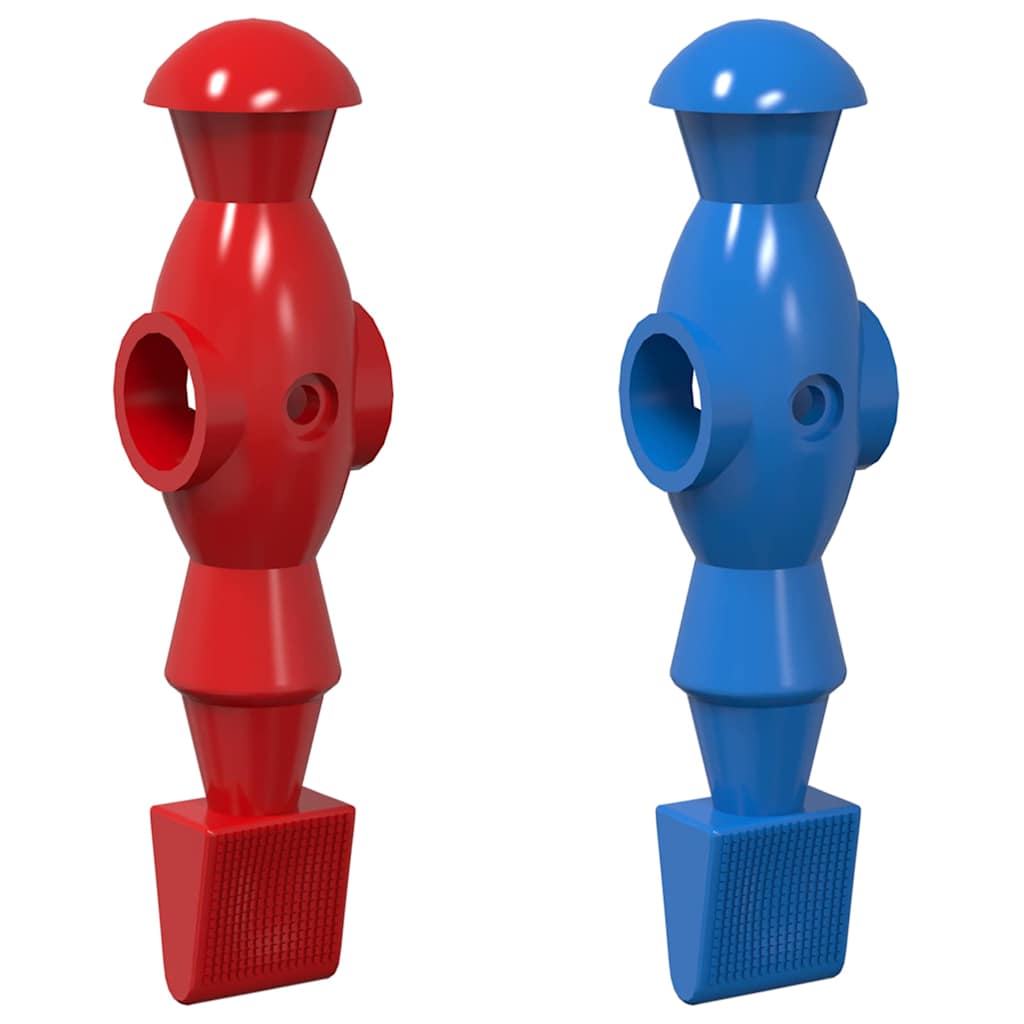 Fodboldbord Spillere 22 pcs Blå og Rød 2,4 x 2,1 x 9,7 cm PP