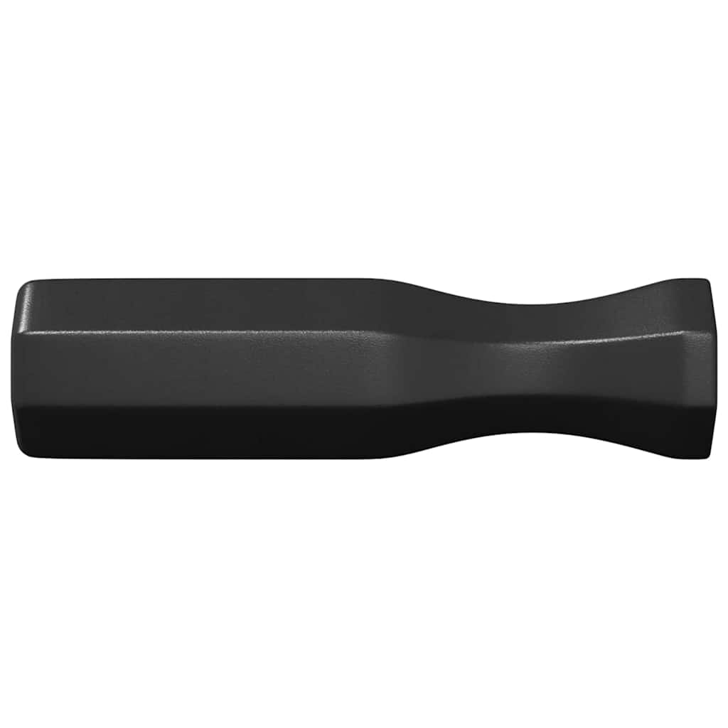 Foosball Bord Håndtag 10 pcs Sort 3,1 x 3,1 x 17,8 cm PP billede