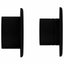 Fodboldbord Stopper 10 pcs Sort 3 x 3 x 1,4 cm HIPS