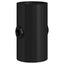Fodboldbord Stopper 10 pcs Sort 1,7 x 1,7 x 3,2 cm PP