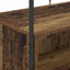 Tøjstativ Brun eg 100 x 44 x 160 cm Konstrueret træ