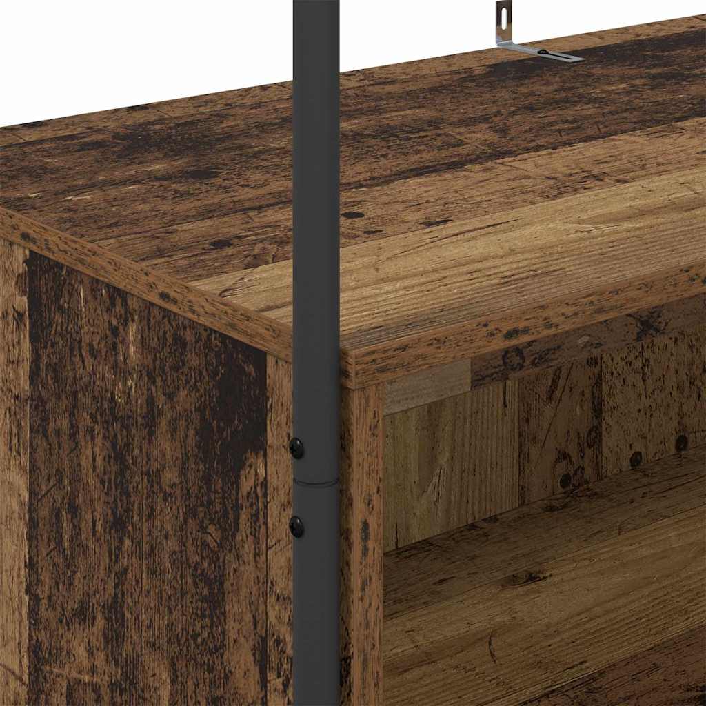 Tøjstativ Brun eg 100 x 44 x 160 cm Konstrueret træ