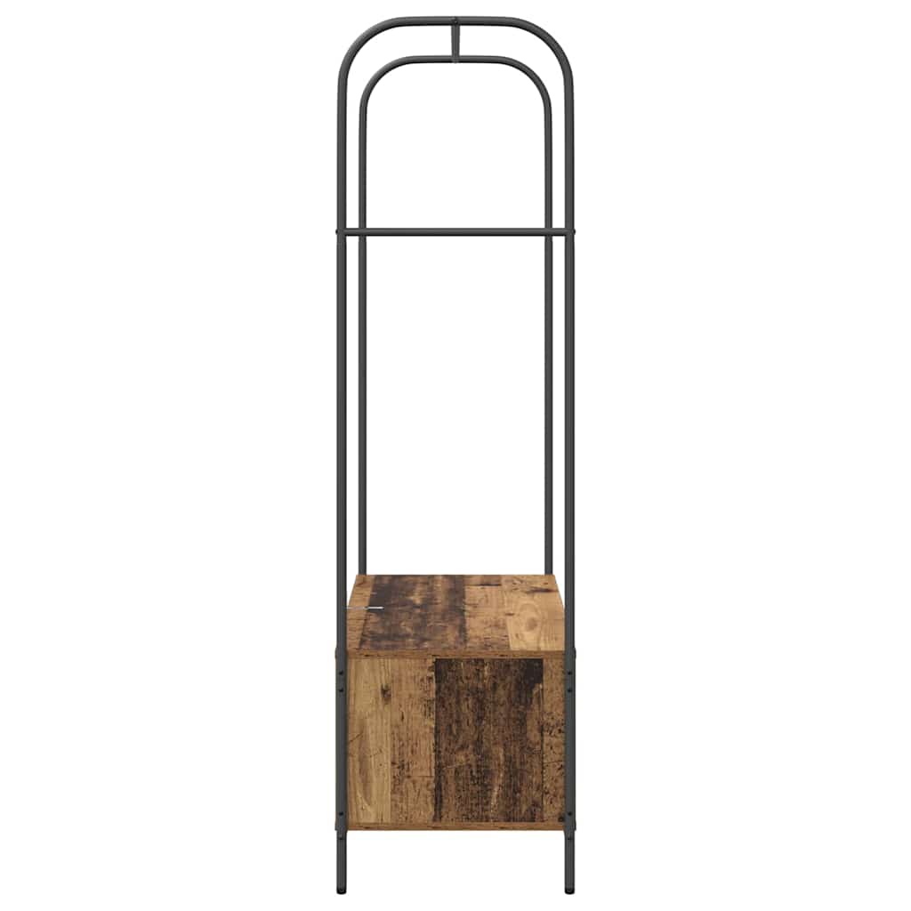 Tøjstativ Brun eg 100 x 44 x 160 cm Konstrueret træ