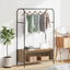 Tøjstativ Brun eg 100 x 44 x 160 cm Konstrueret træ