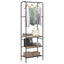 Tøjstativ Sonoma eg 60 x 30 x 171 cm Konstrueret træ