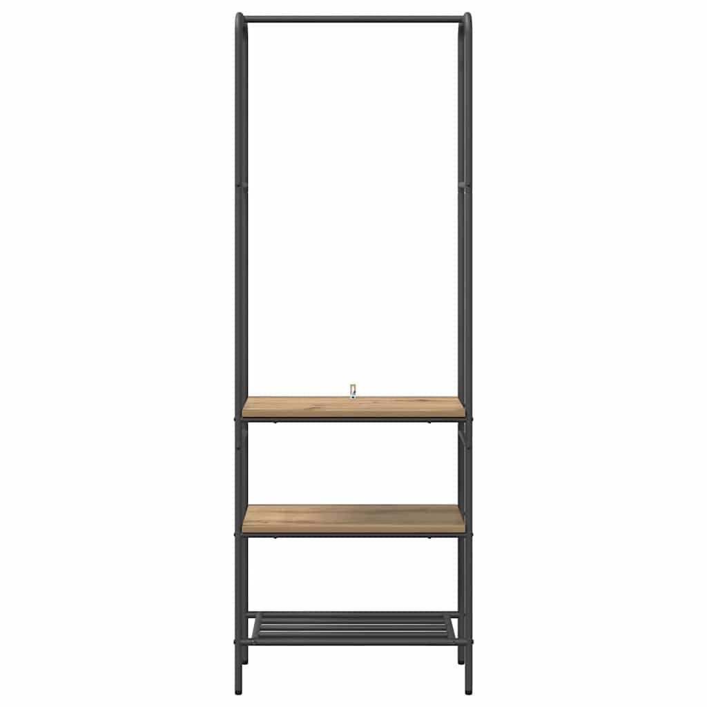Tøjstativ Artisan Egetræ 60 x 30 x 171 cm Konstrueret træ
