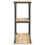 Konsolbord Sonoma eg 101 x 35 x 80,5 cm Konstrueret træ