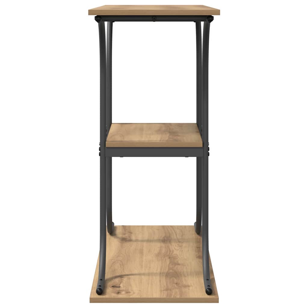 Konsolbord Artisan Egetræ 101 x 35 x 80,5 cm Konstrueret træ