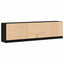 TV Enheder 2 pcs Sort 180 x 34 x 50 cm Konstrueret træ