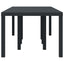 Havemøbel Bord Antracit 250 x 100 x 73 cm polyrattan