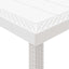Havemøbel Bord Hvid 300 x 100 x 73 cm polyrattan
