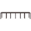 Havemøbel Bord Brun 350 x 100 x 74 cm polyrattan