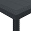 Havemøbel Bord Antracit 400 x 100 x 73 cm polyrattan