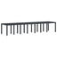 Havemøbel Bord Antracit 400 x 100 x 73 cm polyrattan