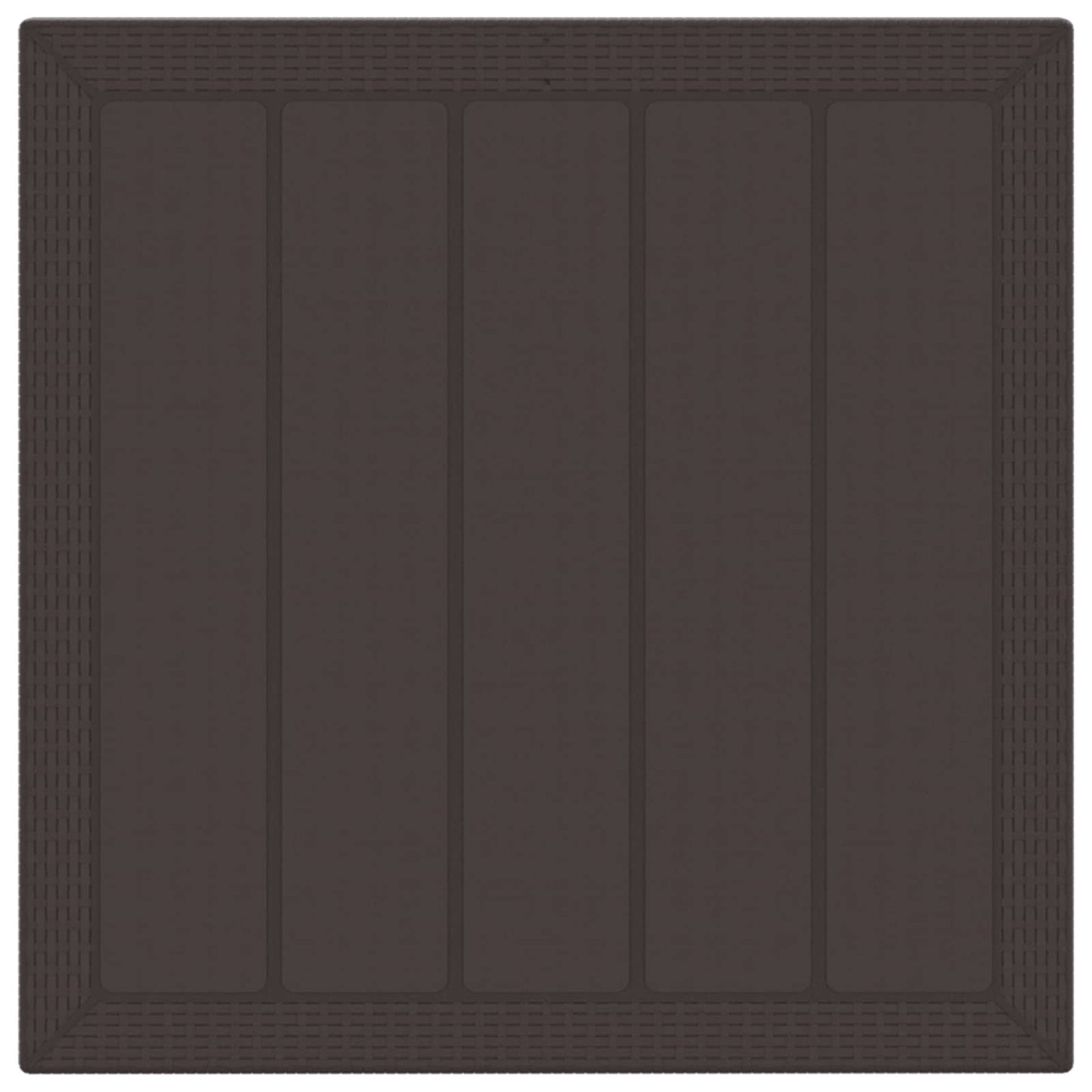 Have Spisebordssæt 5 pcs Brun Polypropylen