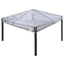 Gazebo Cover Erstatning 300 x 300 x 26 cm Transparent PVC