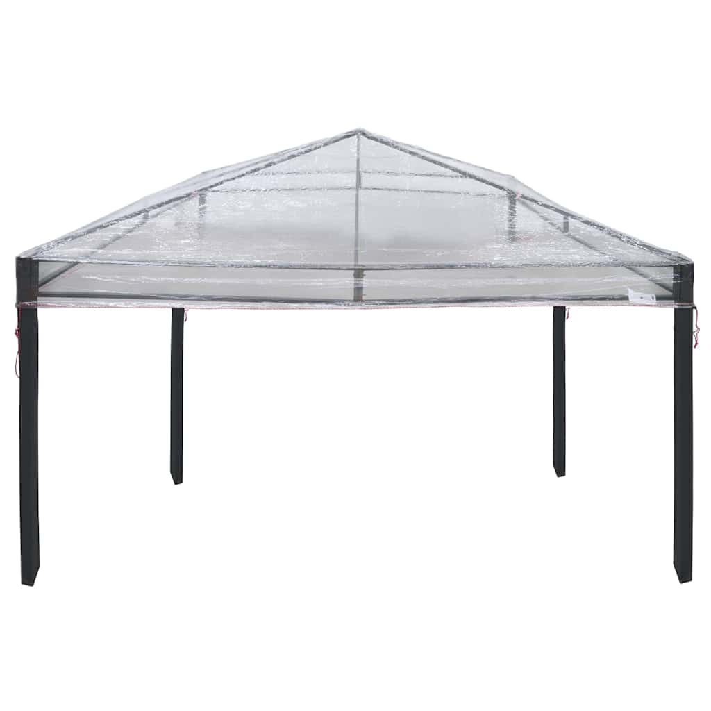 Gazebo Cover Erstatning Transparent 300 x 300 x 26 cm PVC