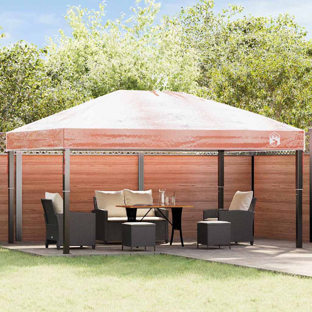 Gazebo Cover Erstatning 400 x 300 x 32 cm Transparent PVC