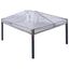Gazebo Cover Erstatning Transparent 400 x 300 x 32 cm PVC