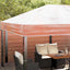 Gazebo Cover Erstatning 400 x 300 x 32 cm Transparent PVC