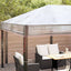 Gazebo Cover Erstatning 400 x 300 x 32 cm Transparent PVC