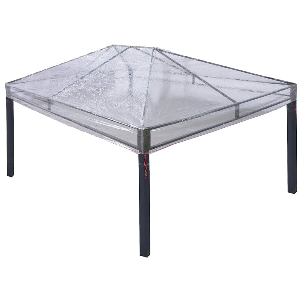 Gazebo Cover Erstatning 400 x 300 x 32 cm Transparent PVC