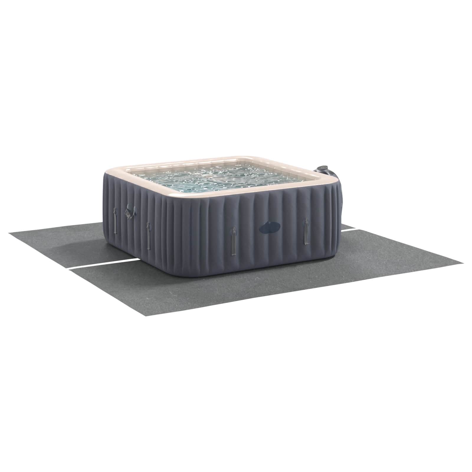 Pool Bundark 1 274 x 274 x 0,1 cm Firkantet Non-woven stof til billede