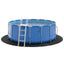 Pool Bundark Sort Ø 244 cm Non-woven stof