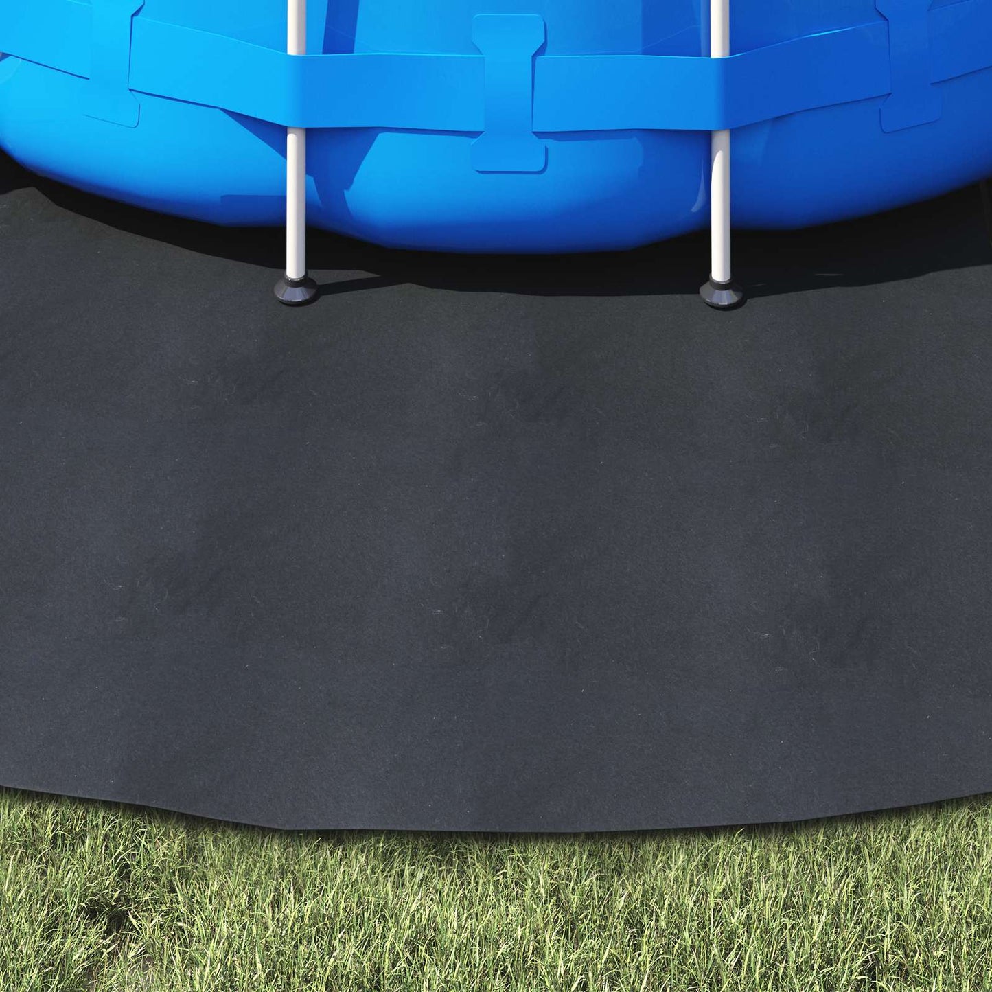 Pool Bundark Sort Ø 306 cm Non-woven stof